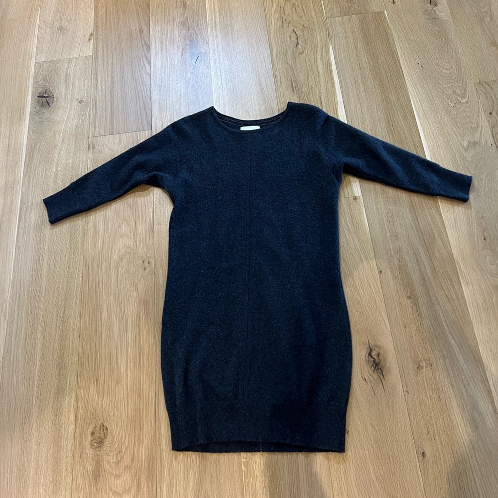 Cynthia Rowley Gray Cashmere Sweater Dress (XS)